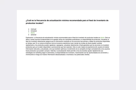 vista previa de la página del archivo - Respuestas al Examen Aumenta las Ventas Tradicionales de Google Ads